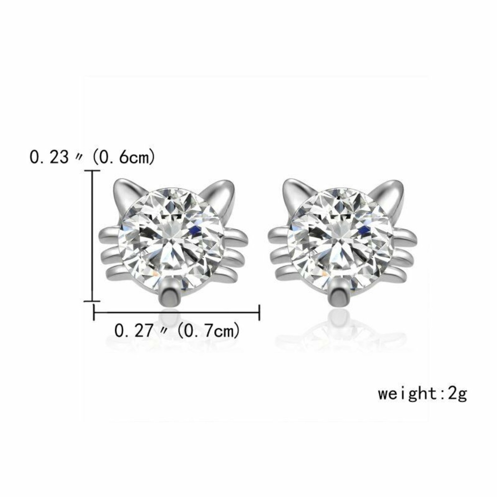 HOST PICK CZ New earrings Dog Cat - Picture 3 of 3